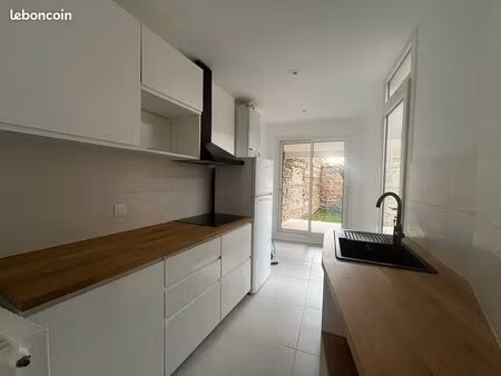 loue superbe t2 avec terrasse couverte et jardin quartier guillemery