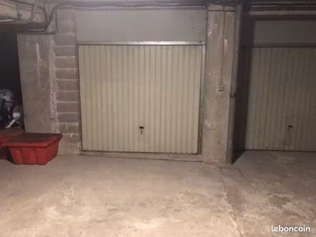 location d’un box fermé en souterrain