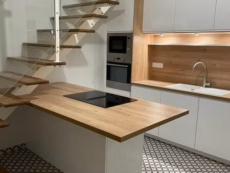 charmant duplex lumineux rénovation recente