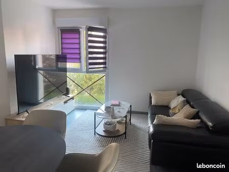 t3 lumineux 60 m² + 2 parkings – résidence calme – proche rouen