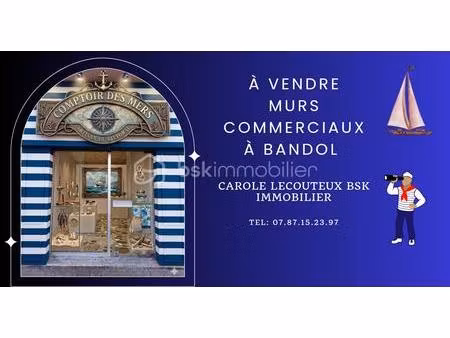 local commercial de 31 90 m² à bandol