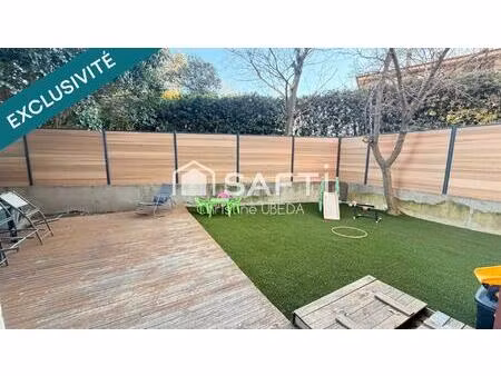 appartement t3 rénové avec jardin de 150 m² plein sud- istres