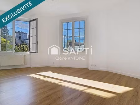 coup de cœur assuré pour ce studio lumineux au cœur de bourron-marlotte  avec vue dégagée.