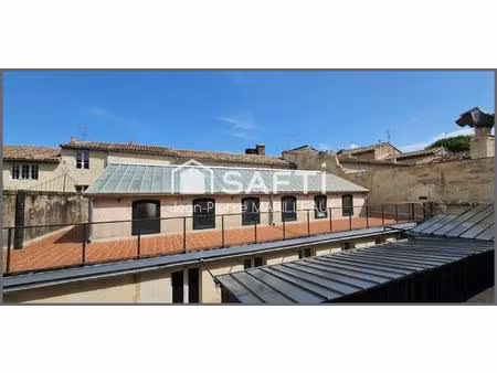 triplex t4 rénové  terrasse  intra-muros avignon