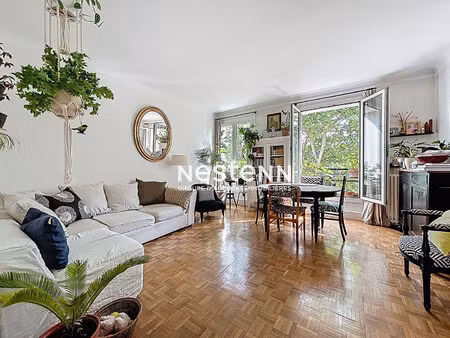 métro corentin celton - appartement traversant 4 pièces 3 chambres proximité métro en étag