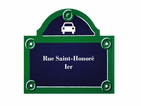 paris seine - parking rue saint-honoré