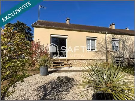 maison 68m² sur sous-sol total  3 chambres  jardin 540m².