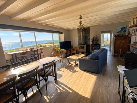 rare - vue mer imprenable : maison rénovée 148m²