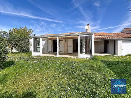 les sables-d'olonne  fosses rouges - maison 4 pièces  100m² avec jardin et garage