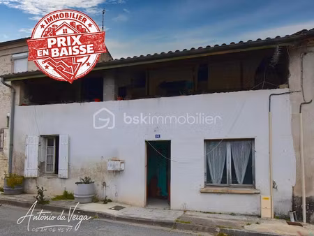 vente maison 3 pièces 60 m² à nicole (47190)  35 000 €