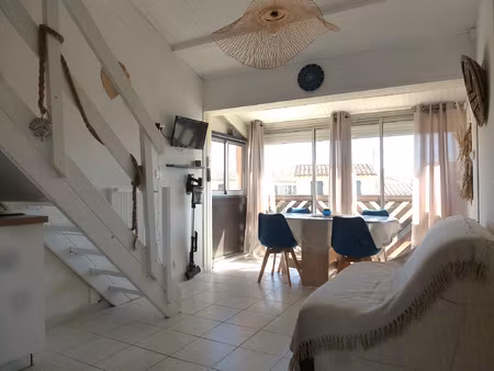 achat appartement 1 pièce 22m² port la nouvelle 11210