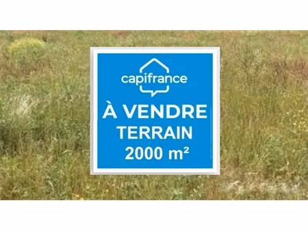 terrain à vendre proche de leguevin (31) - 2000 m² - libre de constructeur