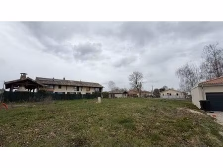 achat terrain 600m² st nizier le desert 01320