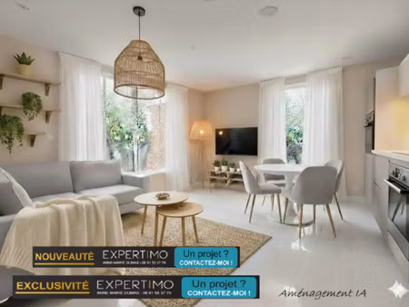 appartement 3 pièces de 57m² carrez avec une terrasse 23m2 - montigny le bretonneux - quar