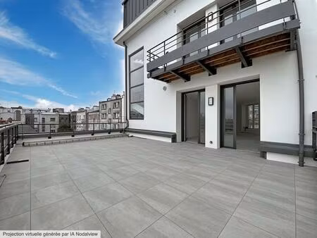 t4 - 121 43m2 - résidence haut de gamme - ascenseur - parking - terrasse