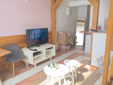 pamiers - a louer - appartement t1bis en duplex