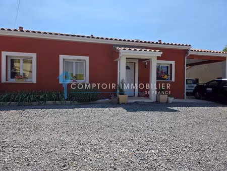 ruoms - maison neuve plain pied 100 m2 sur 598 m2 de terra