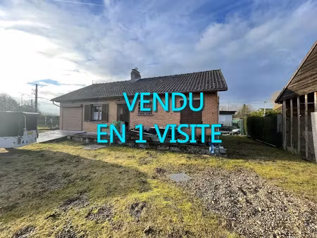 vente maison 5 pièces 67.11 m² à quevauvillers (80710)  190 000 €