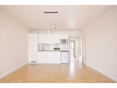 gelijkvloers appartement met zuidgericht terras.