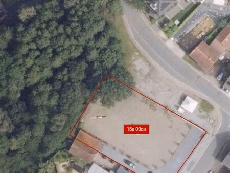 ruim bouwperceel van 15a09ca voor een ééngezinswoning in open bebouwing – rustig gelegen m