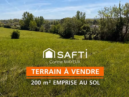 vente terrain 1146 m² saint-rustice (31620)