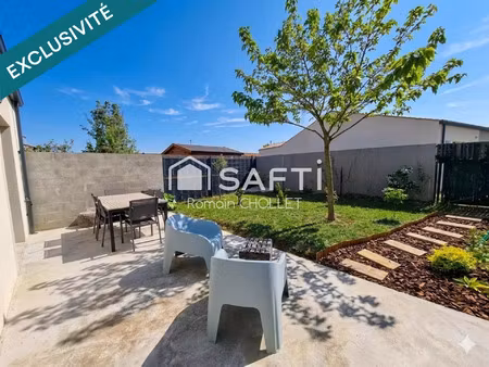 vente maison 4 pièces 82 m² angliers (17540)