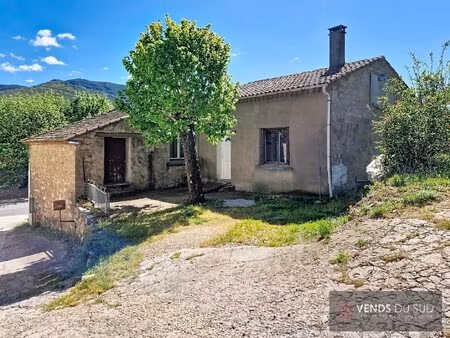 maison en pierre sur colombières sur orb