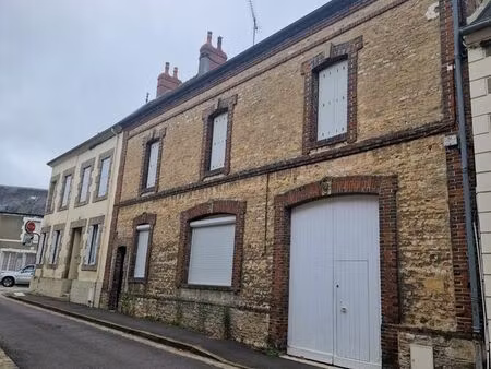 vente maison de centre ville sées avec potentiel