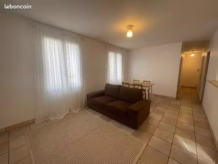 appartement f2 meublé lumineux 45m² – 1er étage – alfortville