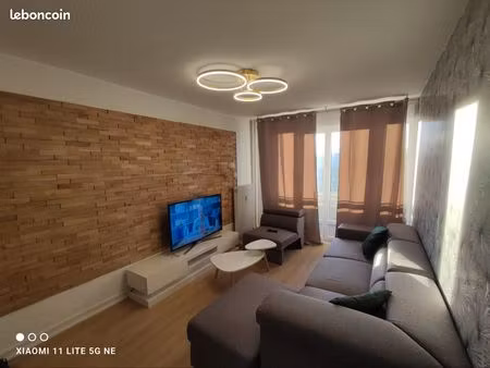 location meublée t3 de 59m2 avec balcon