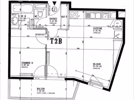 à louer très joli t2