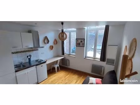 studio meublé de 16m² au centre valenciennes