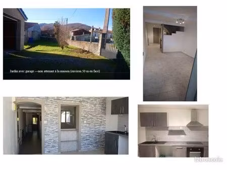 maison de village st jean de verges - 82m2 en bordure de route d624