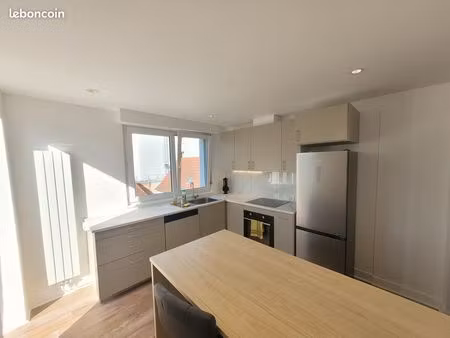 à louer - superbe appartement meublé de caractère avec terrasse xxl - vieux bischheim - cl