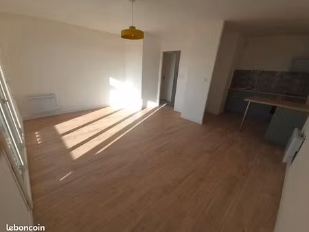 appartement t2 45 m2 rénové + grand balcon