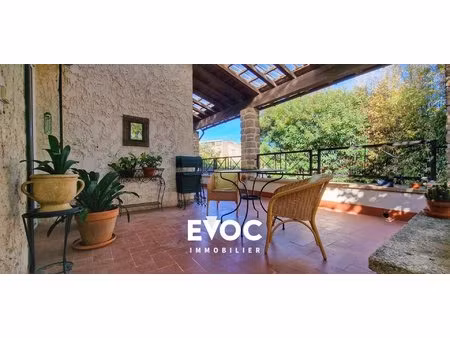 lunel — maison 166 m² + t2 — parcelle 431 m²  terrasse couverte & stationnements