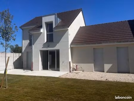 maison neuve 3 ch + garage + jardin