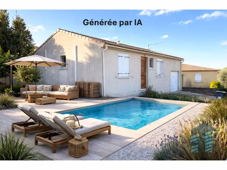 vente villa 3 pièces 65 m² à cers (34420)  222 000 €