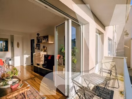 appartement t4 77 m² rond point de vannes + cave