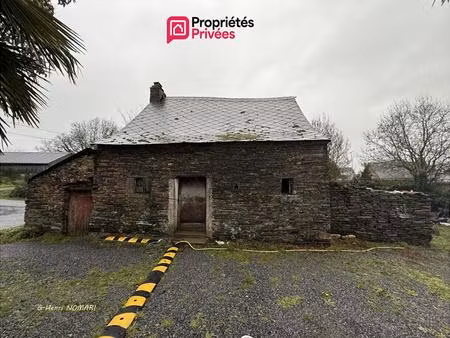 bien à rénover campagne du grand auverné 2 pièce(s) 38 m2 - terrain viabilisé de 564m²