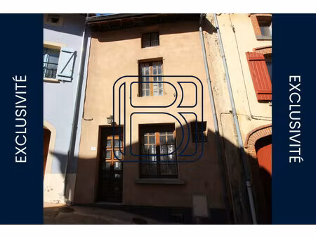 maison avec jardin au coeur de la ville