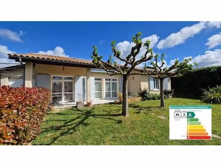 proche gare langon - maison de plain-pied - 3 chambres - garage - jardin