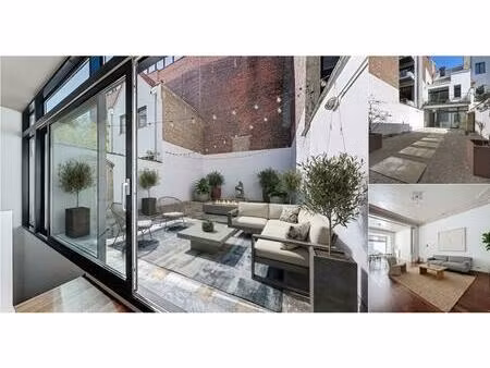 duplex à vendre avec terrasse et jardin   ixelles (rbv71556)