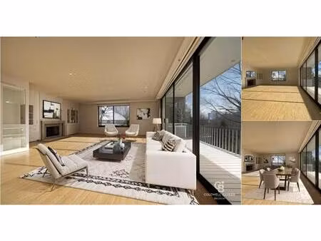 appartement à louer avec garage et terrasse   uccle (rbv72386)