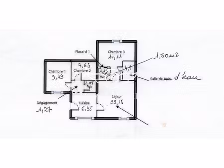 maison 250 m² + 90 m² de garage – partie habitable + fort po