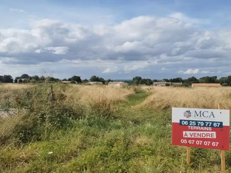 vente terrain 906 m² auros (33124)