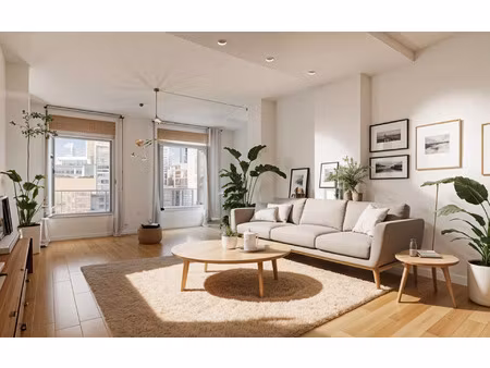 appartement lyon 2 53.47 m² t-2 à vendre  217 000 €