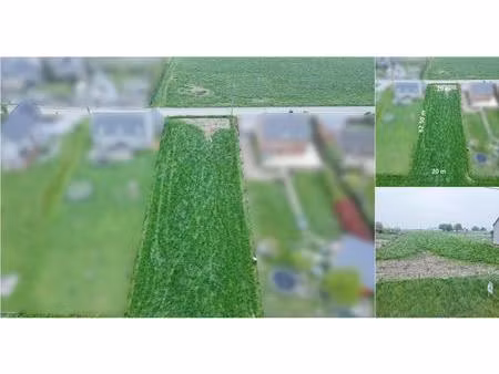 terrain à bâtir à vendre à rue du corbeau basse 9 lisogne (vbe11631)