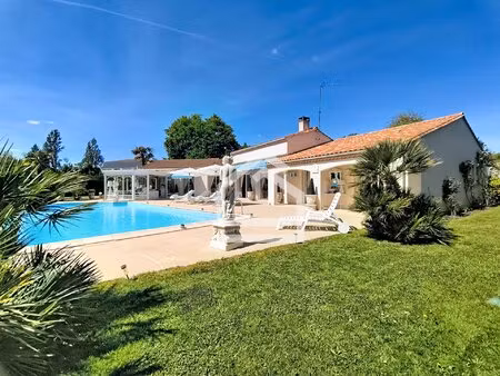 maison familiale de plain-pied à pessac avec piscine