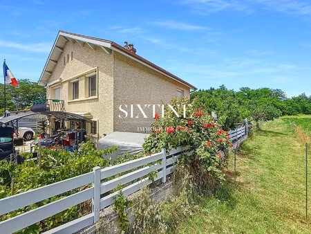 maison avec un beau terrain en viager